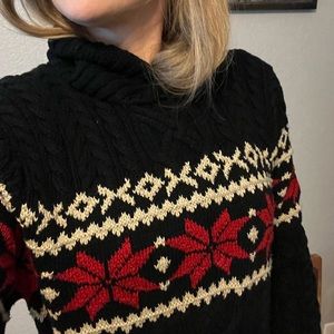 Womens XL Blue Label Polo by Ralph Lauren Navy sweater